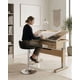 thumbnail image 2 of Silla Bar Ergonómica Ajustable con Apoyapiés, 2 of 5
