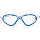thumbnail image 1 of Máscara de natación Cressi Planet transparente/blanca/azul con lentes transparentes, 1 of 5