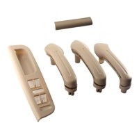 Magideal - 5 Uds Cubierta De De Puerta Interior Interruptor Bisel Conjunto Ventana Interruptor Panel Bisel Kit Para Vw Golf Mk4 Repuesto Fácil Instalación