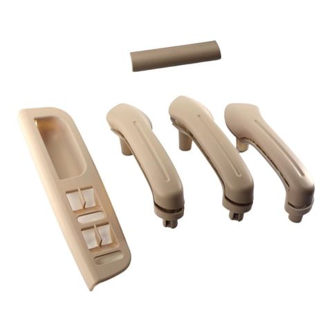 Magideal - 5 Uds Cubierta De De Puerta Interior Interruptor Bisel Conjunto Ventana Interruptor Panel Bisel Kit Para Vw Golf Mk4 Repuesto Fácil Instalación