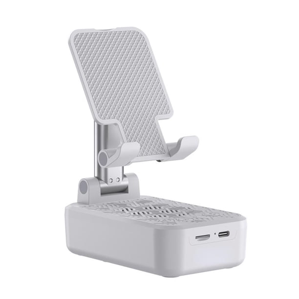 Universal Portable Foldable Tablet Phone Stand With Wireless Speaker For Apple Android Smartphones For Desktop Gifts