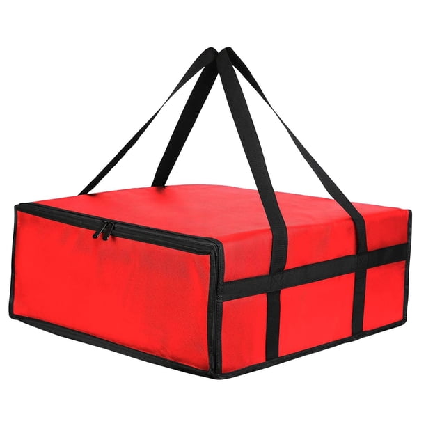 Bolsa De Transporte Para Pizza Con Aislamiento, Versátil Y Ligera, Caja Térmica Para Pizza De 40 Cm X 40 Cm X 15 Cm
