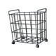 thumbnail image 4 of Carrito De Almacenamiento De Bola De Deportes De Hierro Carro De Pelota Conveniente Para Garajes Gimnasios Negros L, 4 of 5