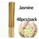 thumbnail image 1 of suxuMhao Varilla de Incienso de Jazmín - 48 Pzas 8.66IN Varillas de Incienso Orgánicas, Fragancia Natural para el Hogar para Relajación, Yoga y Meditación, Marrón, Incienso de Aromaterapia, Brocheta, 1 of 4