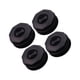 thumbnail image 1 of Paquete De 4 Clips Para Alfombrillas De Coche, Soporte Para Mangas, Accesorios Para Automóviles, Universal, Negro, 1 of 5
