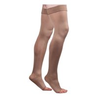 Ibici - Media Varimed Compresión Graduada 30/40Mmhg Punta Abierta Marron Claro S