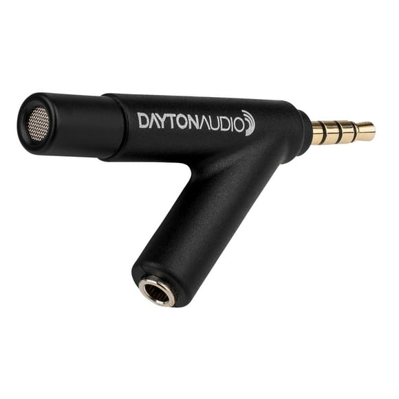 Micrófono de medición Dayton Audio iMM-6 para iPhone/Android