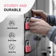 thumbnail image 4 of Candado con llave Padlock Puroma Lock, 43 mm, aluminio, paquete de 2 unidades, color rosa, 4 of 7