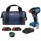 thumbnail image 1 of Controlador/llave de impacto Bosch GDX18V-1860CB25 18V con baterías, 1 of 3