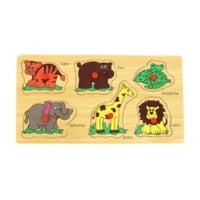 Genérico - Tabla Española Puzzle De Encaje De Madera