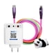 thumbnail image 2 of Cargador Rápido 2 Tipo USB / 1 Tipo C + Cable Tipo C a Tipo Lightning (Iphone) 2 Metros, 2 of 3