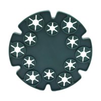 Magideal - Conector De Soporte De Caña De Bambú, Fácil De Instalar, Tapa De Soporte Portátil, Fijación De Plantas Para Frijoles, Jardineros, Guisantes, Interior