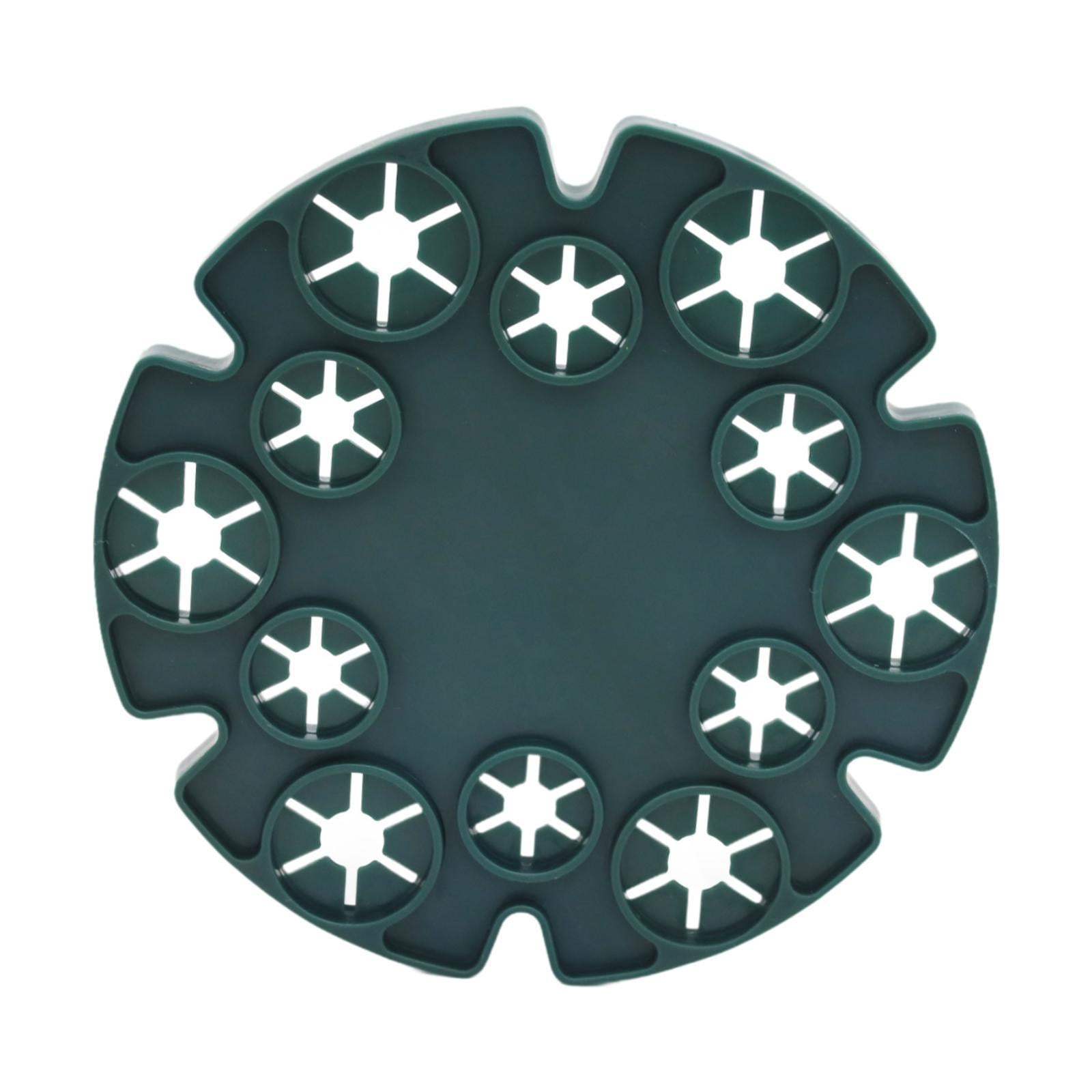 Magideal - Conector De Soporte De Caña De Bambú, Fácil De Instalar, Tapa De Soporte Portátil, Fijación De Plantas Para Frijoles, Jardineros, Guisantes, Interior