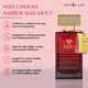 thumbnail image 5 of Perfume Azha Perfumes Emerald Nebula Amber Malaky Eau de Parfum para hombre, 100 ml, 5 of 8