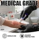 thumbnail image 4 of Guantes desechables FINITEX de nitrilo negro sin polvo, 1000 unidades, 4 of 9