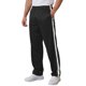thumbnail image 1 of INSPIRE CHIC Pantalones de chándal de hombre casuales con cintura de cordón, pierna recta, rayas laterales, ropa de calle, 36 negro, 1 of 6