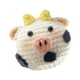 thumbnail image 1 of Artesanía DIY Doll Crochet Kit Adornos Tejido A Mano Para Adultos Cumpleaños Vaca, 1 of 5