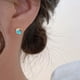 thumbnail image 1 of 1pair Stunning Moonstone Stud Earrings for Women - Delicate and Elegant Jewelry for Any Occasion, 1 of 5