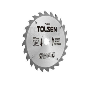 Tolsen - Disco Sierra 24D 185Mm/7.1/4""