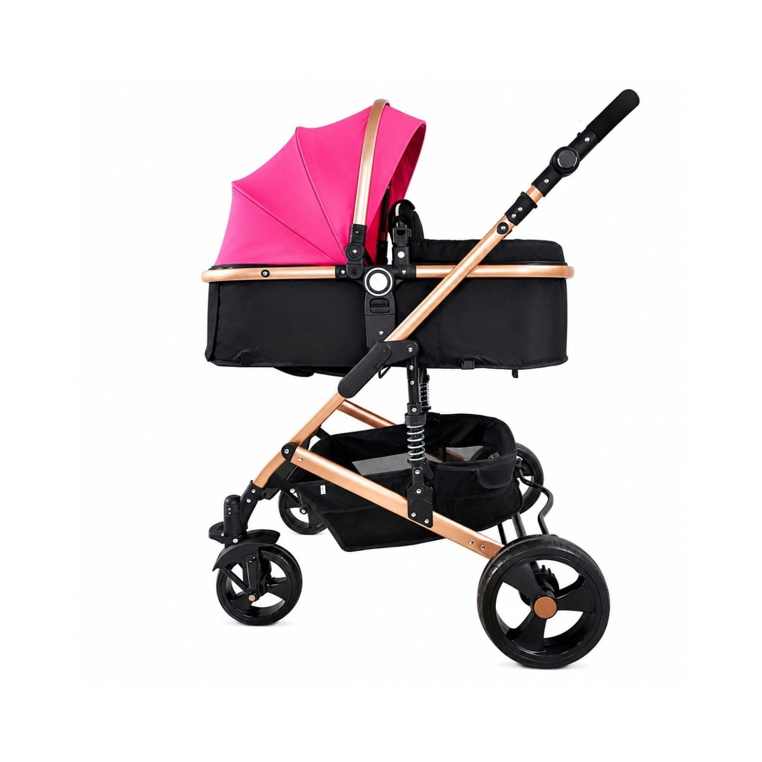 Coche Travel System Fj Rosado Pikaboo