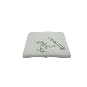 Maxcare - Almohada Viscoelastica Bebé Bamboo 36X25X4Cm Blanco