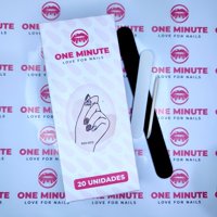 One Minute - Uñas Gel Semicuradas Diseño 072