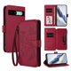thumbnail image 1 of Funda Cartera Mariposa para [Google Pixel 8A] con Soporte y Cremallera Rojo, 1 of 6