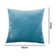 thumbnail image 5 of Paquete de 2 fundas de cojín cuadradas decorativas de terciopelo suave, para decoración del hogar, para sofá, cama o silla., 5 of 8