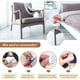 thumbnail image 5 of Deslizadores de muebles, deslizadores de fieltro, 2 rollos de fieltro autoadhesivo (100 de 10 cm y 100 de 2 cm), almohadilla deslizadora para silla, deslizadores deslizadores para muebles y su piso de, 5 of 6
