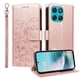 thumbnail image 5 of Funda Cartera para Motorola Moto G67 Power 5G Perro Cachorro Grabado con Tarjetas Soporte Correa Rosa, 5 of 6