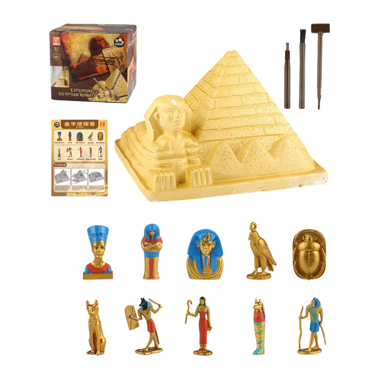 Bothyi - Kits De Juguetes De Excavación Con Forma De Pirámide Para Niños De 3, 4, 5 Y 6 Años