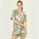 thumbnail image 2 of Pijama de Mujer Adela Sport Verde Estampado, 2 of 5