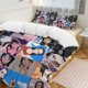 thumbnail image 1 of Nico Robin Bed Duvet Cover Funny Anime Cartoon Bedding Sets Lightweight 3 Piece Comforter Sets, 1 of 5