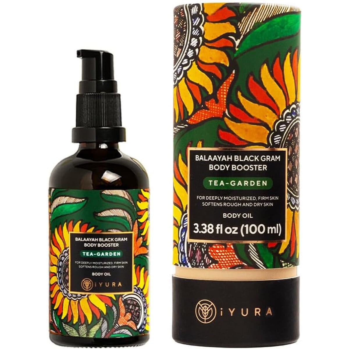 Aceite Corporal Iyura Balaayah Black Gram Teagarden 100ml