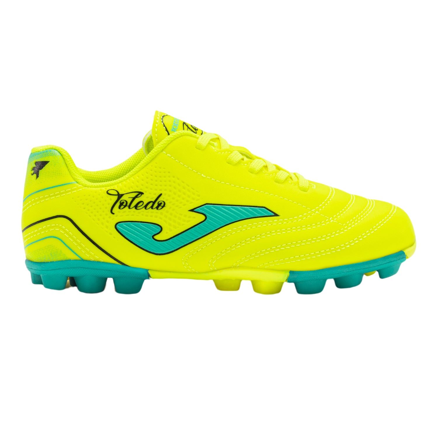 Zapatilla Fútbol Hg Kids Toledo Amarillo Fluor Joma