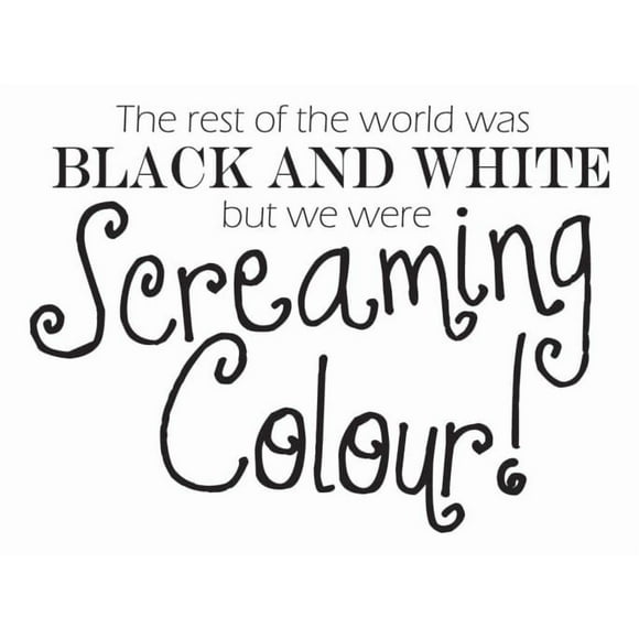 Decomural Screaming Colour Taylor Swift WS-40918