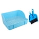 thumbnail image 2 of Caja De Inodoro De Esquina, Bandeja Para Mascotas, Papelera De Conejo Para Hámster, Animales Pequeños, Conejito, 2 of 4