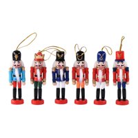 Bothyi - 6 Adornos Colgantes De Cascanueces Navideños Para Decorar El Árbol De Navidad En Casa Durante Las Vacaciones.