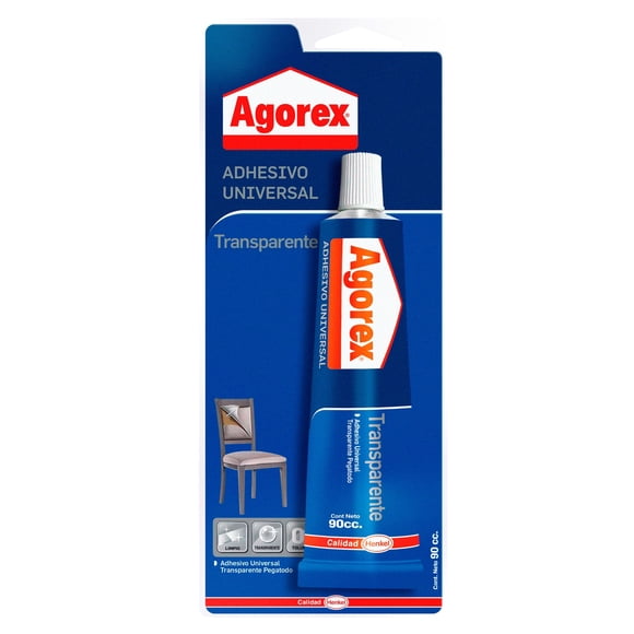 Agorex Adhesivo Universal Transparente 90 cc