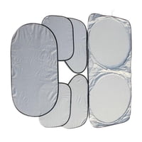 Magideal - 6X Parasoles Para Parabrisas, Accesorios Interiores Automotrices, Instalación Sencilla, Parasol Para Ventana Cómodo Y Resistente, Protector Solar Para