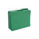 thumbnail image 4 of Carpetas de archivos Staples 508960 de colores con lengüetas reforzadas, color verde, 4 of 7