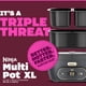 thumbnail image 2 of Olla multifunción Ninja MultiPot XL 12 en 1 Stone Purple, 2 of 9