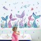 thumbnail image 3 of Wondever Mermaid Tail Wall Decals Under the Sea Seaweed Wall, 3 of 3