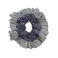 Prusia - Scrunchie Xl Rumbas Bambas Color Plateado #2