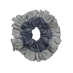 Prusia - Scrunchie Xl Rumbas Bambas Color Plateado #2