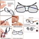 thumbnail image 4 of Retenedores para lentes AZFVBQL, 34 piezas, silicona antideslizante, negro, 4 of 5