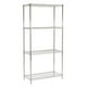 thumbnail image 1 of Estante 90x45x180 cm Acero Cromado ProChef. Capacidad 480 kg, 1 of 5