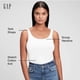 thumbnail image 2 of Camiseta sin mangas GAP Favorite para mujer, color blanco, talla L, 2 of 4