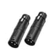 thumbnail image 1 of Conector Adaptador Xlr A De 2 X 3 Pines Para Mezclador De Audio Altavoz Y Estudio, 1 of 5