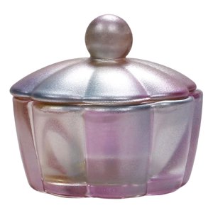 Ioensy - Nail Art Crystal Glass Bowl Cup Para Nail Salon Cristalería Illusory Silver